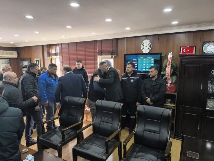 BELEDİYEMİZDE BAYRAMLAŞMA PROGRAMI