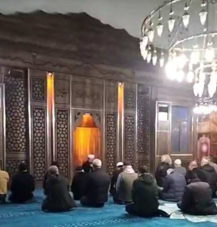 SABAH NAMAZI BULUŞMASINI HATİP CAMİİNDE İDRAK ETTİK