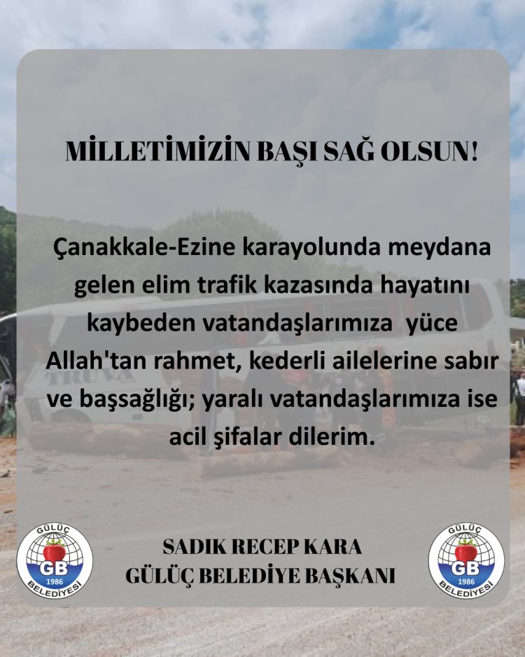 MİLLETİMİZİN BAŞI SAĞ OLSUN