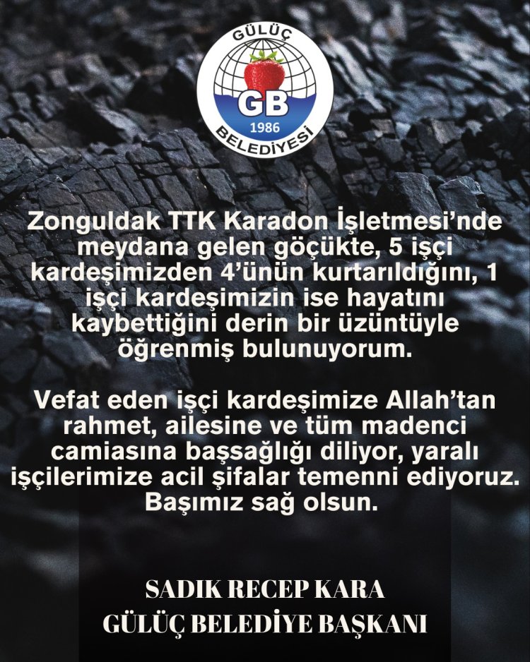 GEÇMİŞ OLSUN DİLEKLERİMİZLE & BAŞSAĞLIĞI
