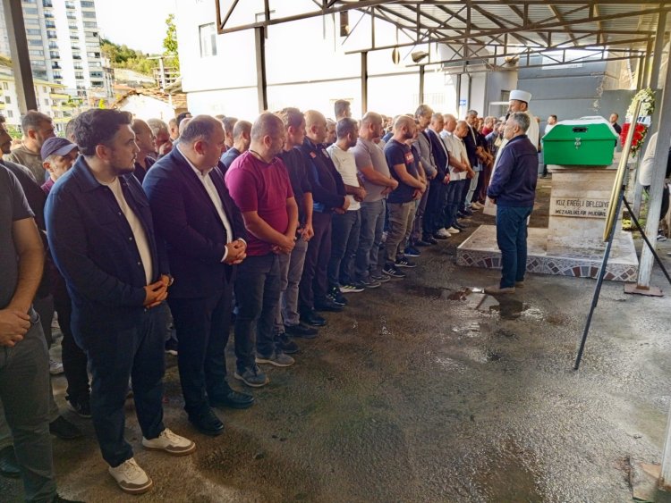 CENAZE MERASİMİNE KATILIM SAĞLADIK....