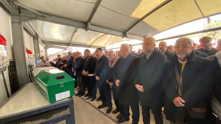 CENAZE MERASİMİNE KATILIM SAĞLADIK...