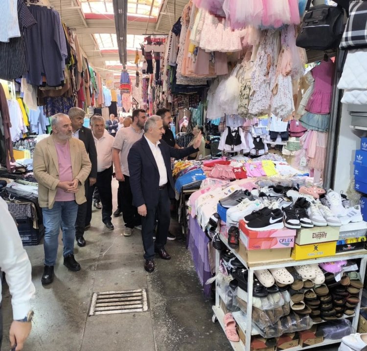 Kdz. Ereğli Kapalı Pazaryeri’nde Esnaf ve Hemşehrilerimizle Bir Aradayız