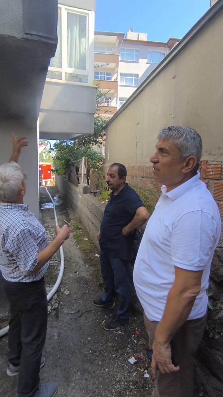BEKYERİ MAHALLESİNDE YANGIN PANİĞİ!