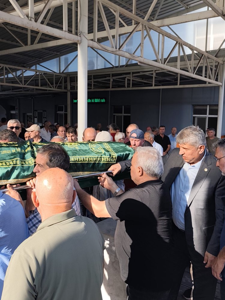 CENAZE MERASİMİNE KATILIM SAĞLADIK...