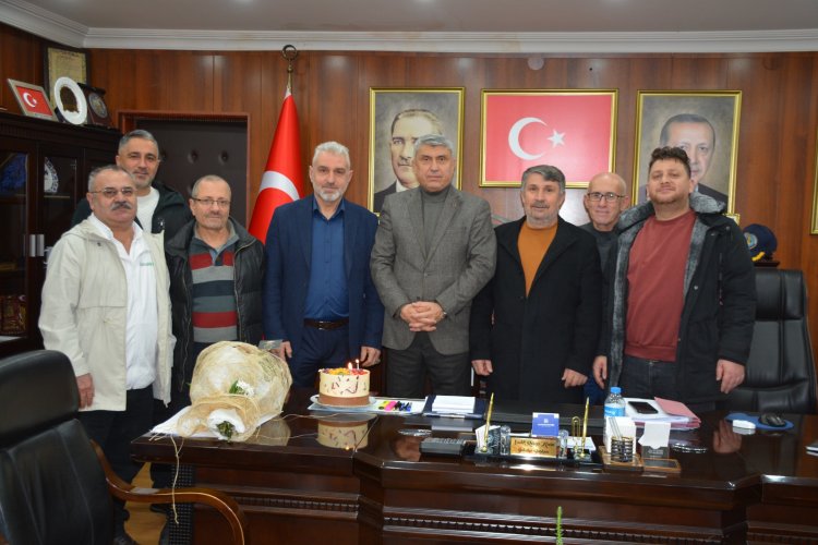 GÖREVE GELİŞİNİN 1. YILI KUTLANDI...