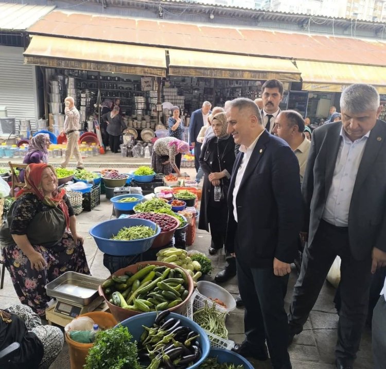 Kdz. Ereğli Kapalı Pazaryeri’nde Esnaf ve Hemşehrilerimizle Bir Aradayız