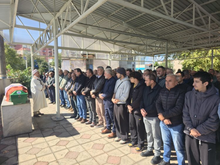 CENAZE MERASİMİNE KATILIM SAĞLADIK