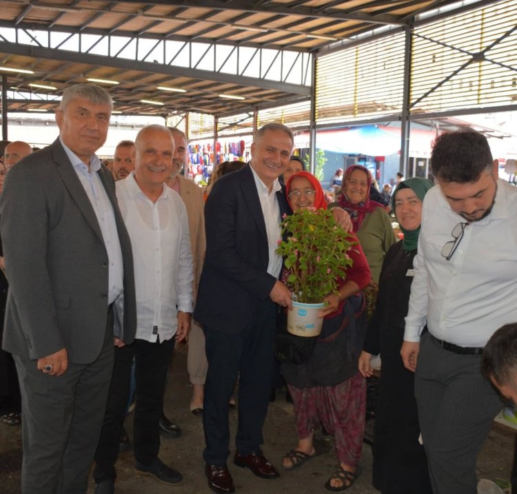 Kdz. Ereğli Kapalı Pazaryeri’nde Esnaf ve Hemşehrilerimizle Bir Aradayız