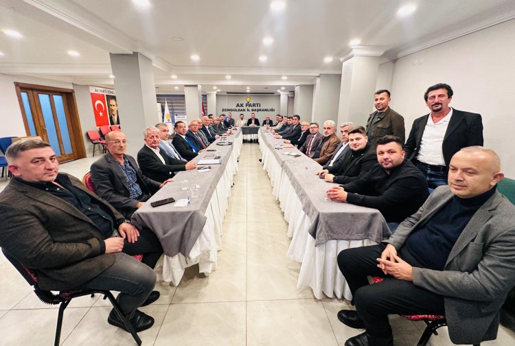 AK PARTİ ZONGULDAK İL BAŞKANLIĞIMIZ TARAFINDAN DÜZENLENEN TOPLANTI PROGRAMINA KATILIM SAĞLADIK...
