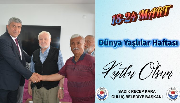 18-24 MART YAŞLILAR HAFTASI KUTLU OLSUN...