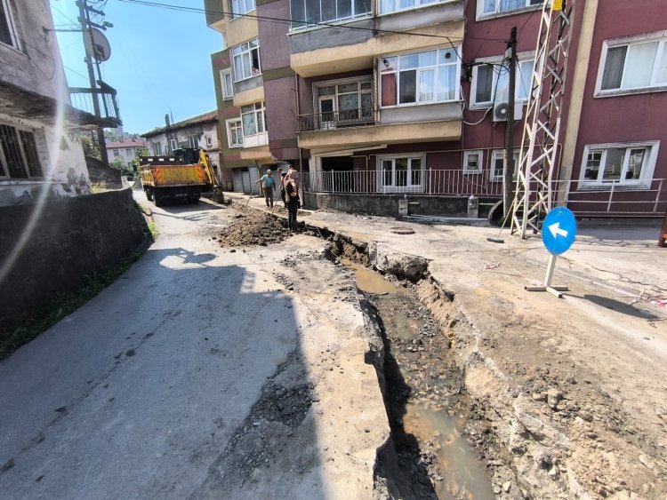 ÖRENCİK MAHALLESİNDE ÇALIŞMALAR SÜRÜYOR!