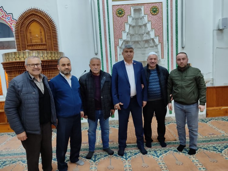 MERKEZ CAMİİSİNDE DÜZENLENEN KUR'AN TİLAVETİNE KATILDIK...