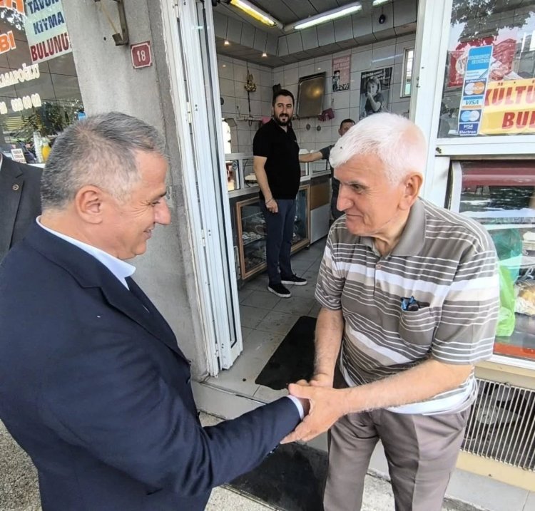 Kdz. Ereğli Kapalı Pazaryeri’nde Esnaf ve Hemşehrilerimizle Bir Aradayız