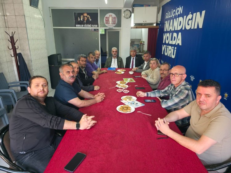 AK PARTİ GÜLÜÇ BELDE TEŞKİLATI TOPLANTISINA KATILDIK...