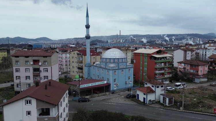 "Gülüç Site Cami Çevresinde Bakım Onarım Çalışmaları Başladı"