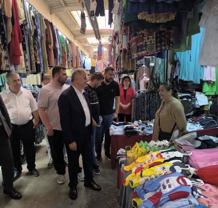 Kdz. Ereğli Kapalı Pazaryeri’nde Esnaf ve Hemşehrilerimizle Bir Aradayız