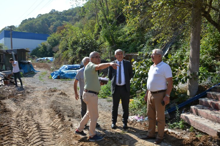 GÜMÜŞHANELİLER SOKAK’TA ÇALIŞMALAR TÜM HIZIYLA SÜRÜYOR!