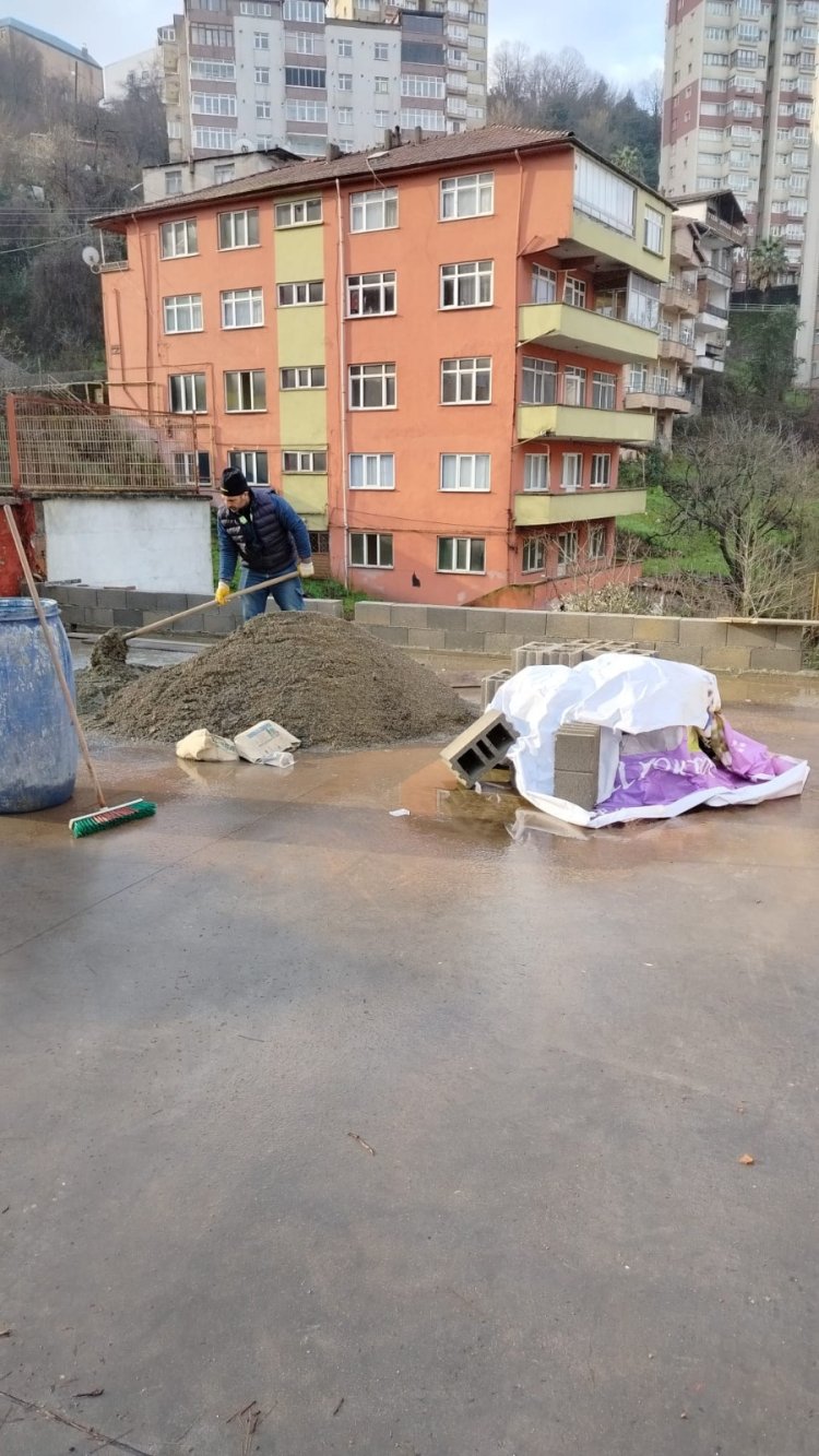 İVEDİLİKLE EKİPLERİMİZ MÜDAHALEDE BULUNDU...