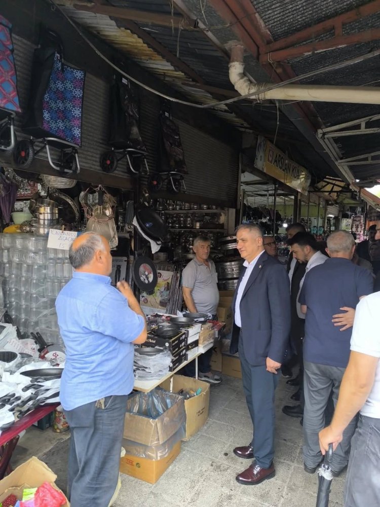 Kdz. Ereğli Kapalı Pazaryeri’nde Esnaf ve Hemşehrilerimizle Bir Aradayız