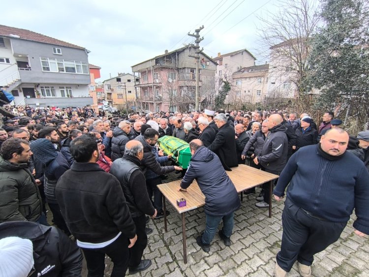 CENAZE TÖRENİNE KATILIM SAĞLADIK...