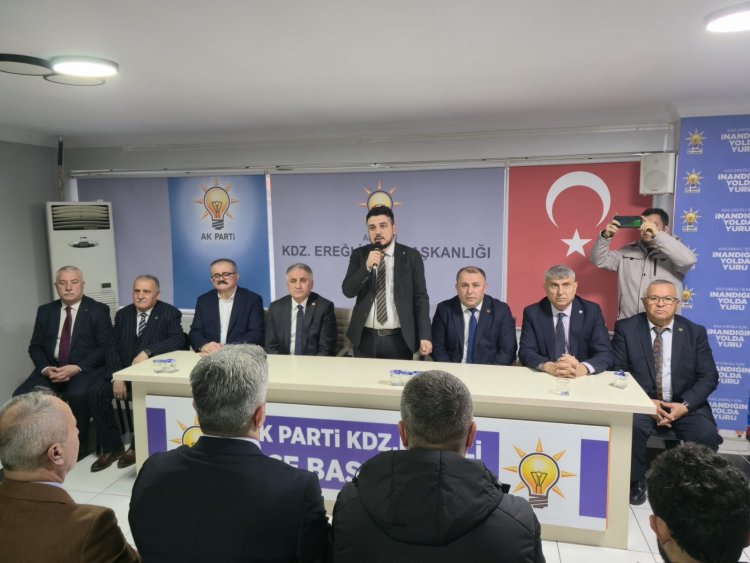 AK PARTİ KDZ EREĞLİ İLÇE TEŞKİLATI RAMAZAN BAYRAMI BAYRAMLAŞMA PROGRAMINA KATILIM SAĞLADIK...