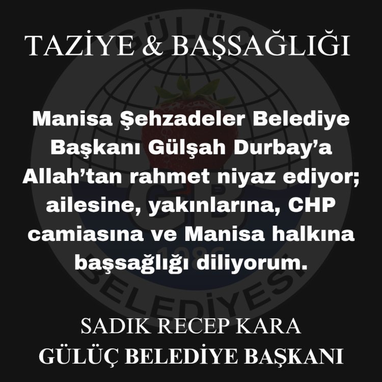TAZİYE & BAŞSAĞLIĞI