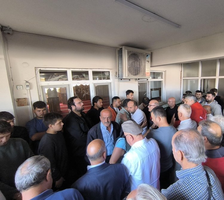 CENAZE MERASİMİNE KATILIM SAĞLADIK...