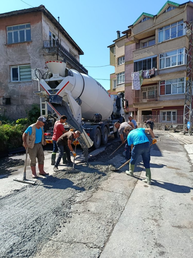 ÖRENCİK MAHALLESİNDE ÇALIŞMALAR SÜRÜYOR!
