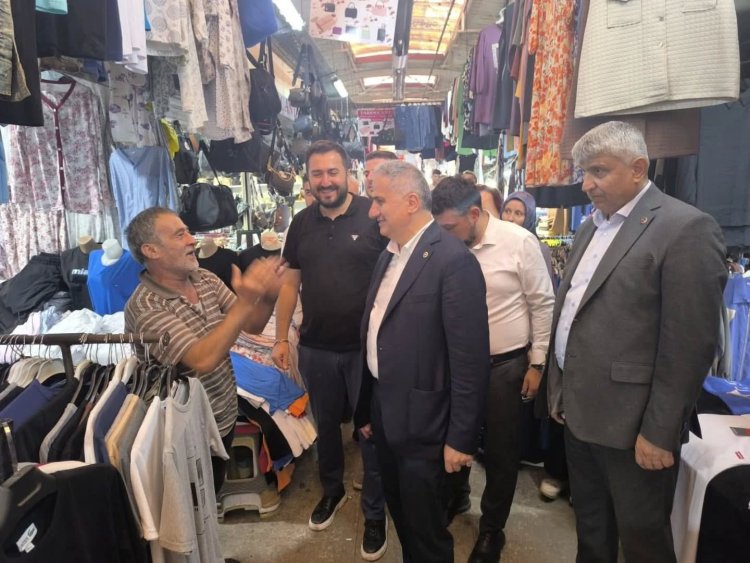 Kdz. Ereğli Kapalı Pazaryeri’nde Esnaf ve Hemşehrilerimizle Bir Aradayız