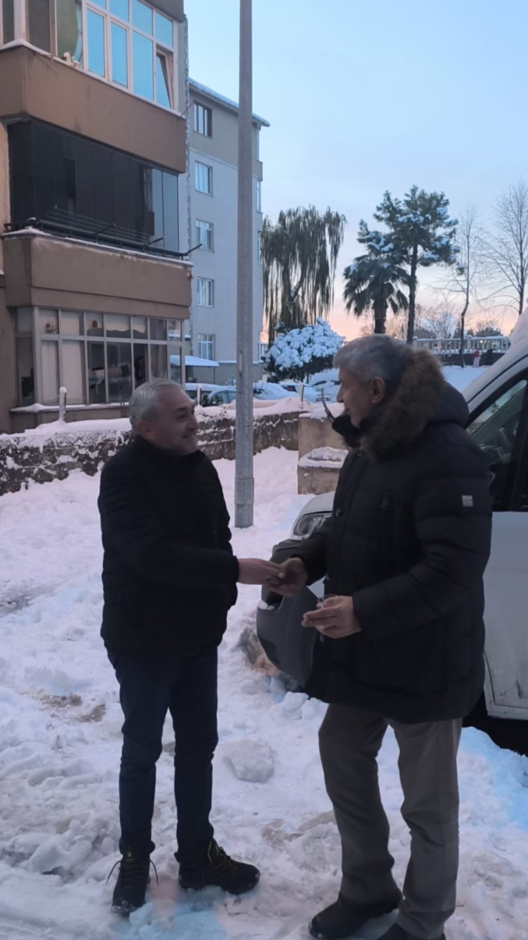BELEDİYE BAŞKANIMIZ SADIK RECEP KARA İNCELEMELERDE BULUNDU...