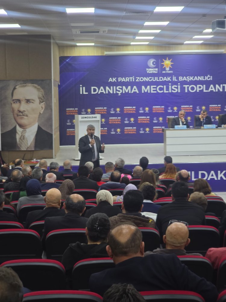 AK PARTİ ZONGULDAK İL DANIŞMA TOPLANTISINA KATILIM SAĞLADIK...