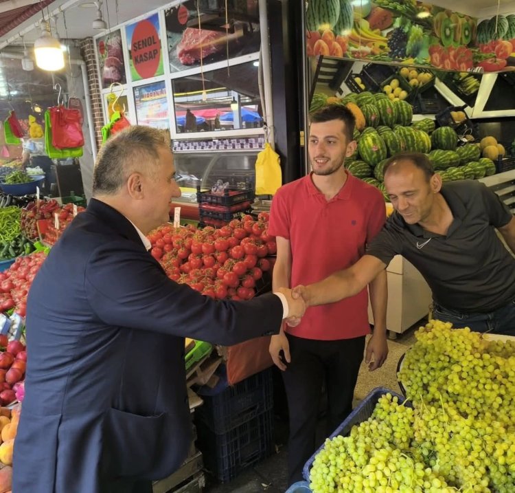 Kdz. Ereğli Kapalı Pazaryeri’nde Esnaf ve Hemşehrilerimizle Bir Aradayız