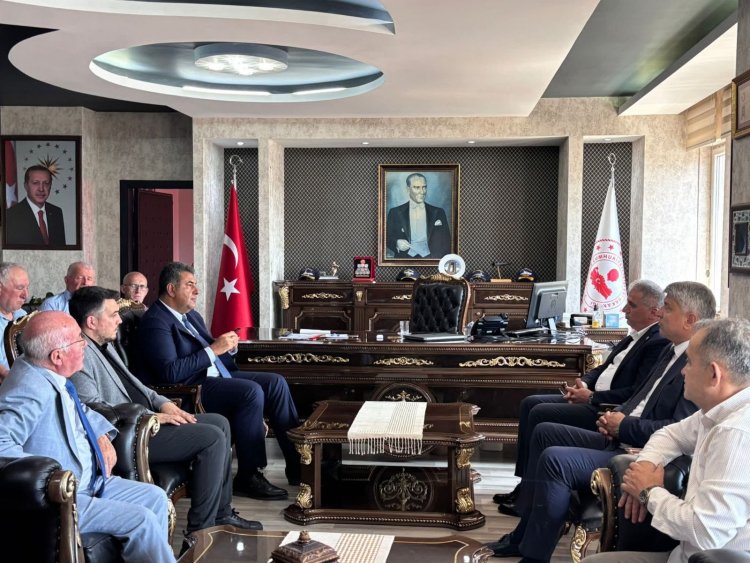 Karadeniz Ereğli Kaymakamımız Sayın Fatih Yılmaz’a Hayırlı Olsun Ziyareti