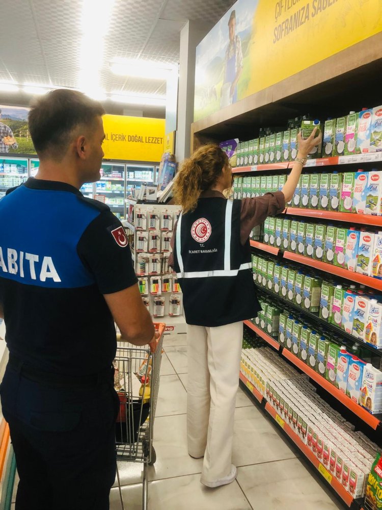 TİCARET BAKANLIĞI VE ZABITA MÜDÜRLÜĞÜ EKİPLERİMİZ DENETİMLERE DEVAM EDİYOR...
