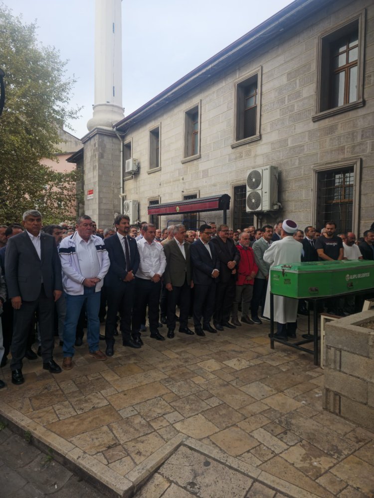 CENAZE MERASİMİNE KATILIM SAĞLADIK....